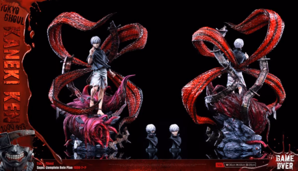 Tokyo Ghoul Game Over Studio Ken Kaneki Resin Statue 3