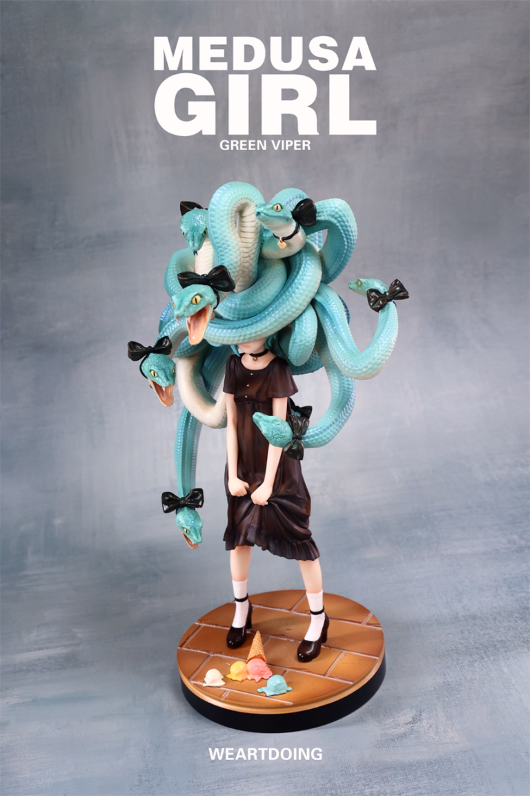 WeArtDoing Studio Medusa Girl Resin Statue