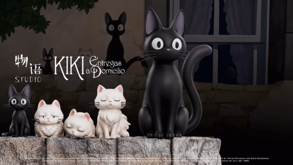 WuYu Studio Jiji x Lily Resin Statue 1