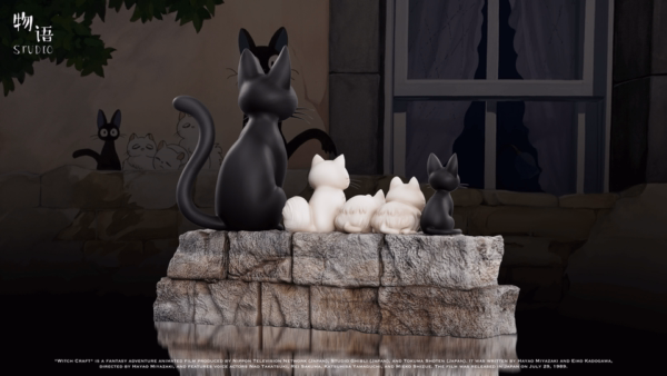 WuYu Studio Jiji x Lily Resin Statue 4