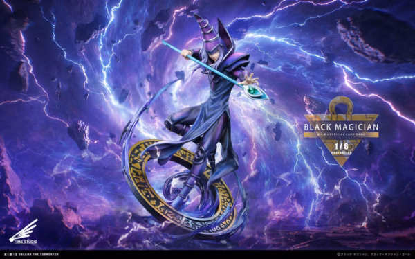 YuGiOh Time Studio Black Magician Resin Statue 0