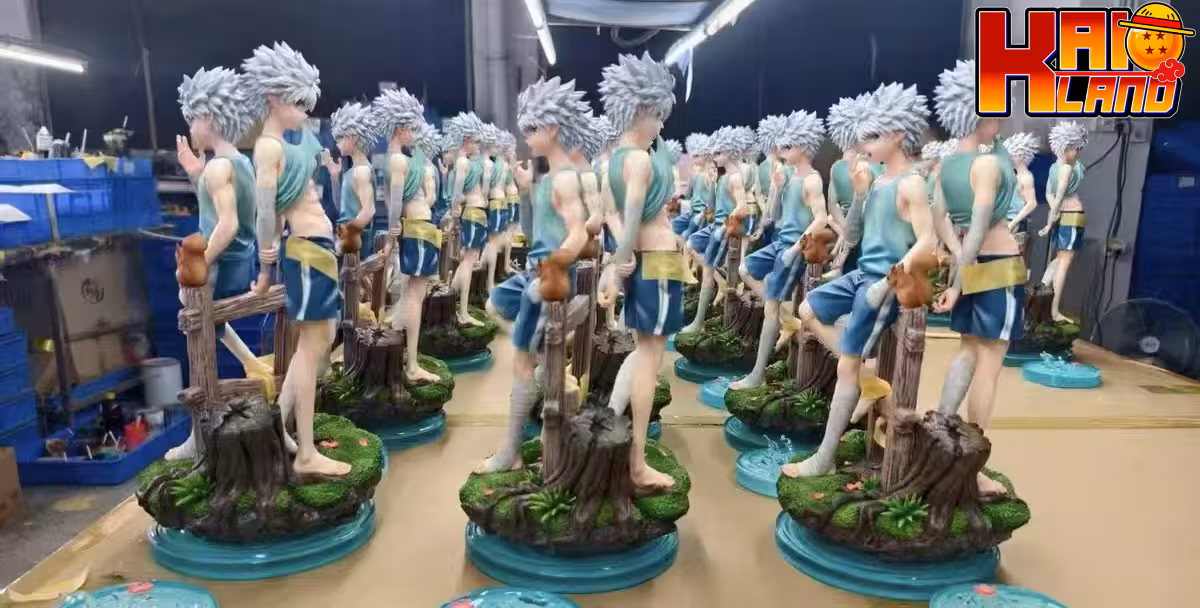 Hunter x Hunter MintBoy Studio Killua Zoldyck Resin Statue