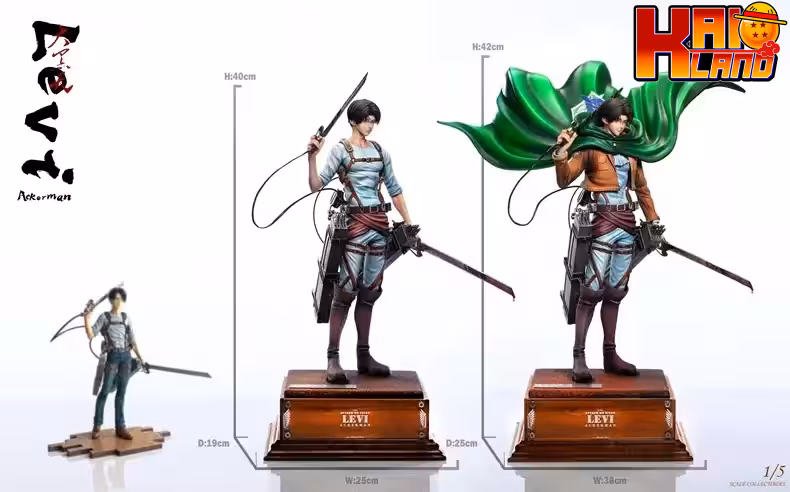Attack On Titan Mahakala Studio Levi Ackerman Resin Statue