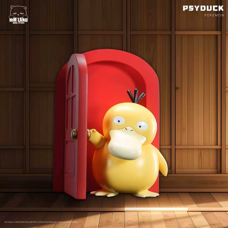 Pokemon MMLAND Studio Psyduck Resin Statue