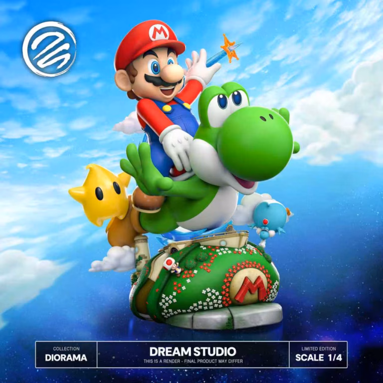 Super Mario Dream Studio Super Mario Galaxy 2 Resin Statue