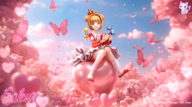 Cardcaptor Sakura Chibi Studio Kinokimoto Sakura Resin Statue