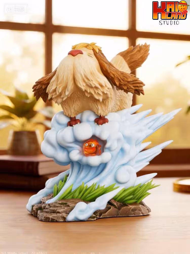 Howl's Moving Castle Wu Yu Studio  Hin Calcifer Resin Statue