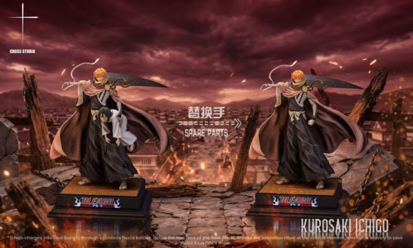 Bleach Cross Studio Kurosaki Ichigo Resin Statue 3