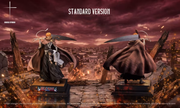 Bleach Cross Studio Kurosaki Ichigo Resin Statue 4