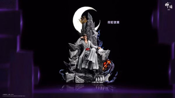 Bleach Myth Studio Throne Sosuke Aizen Resin Statue 1