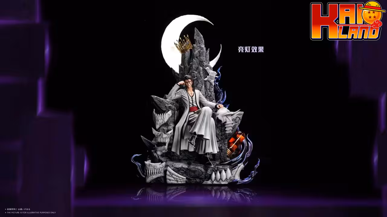 Bleach Myth Studio Throne Sosuke Aizen Resin Statue