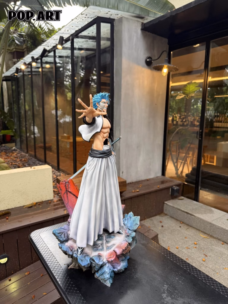 Bleach POP ART Studio Grimmjow Jaegerjaques Resin Statue