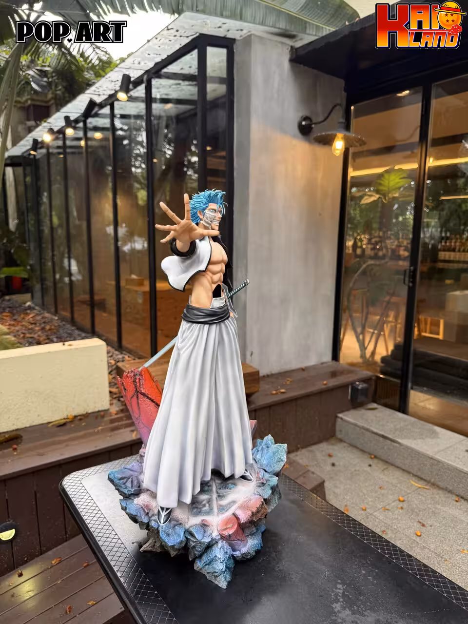 Bleach POP ART Studio Grimmjow Jaegerjaques Resin Statue