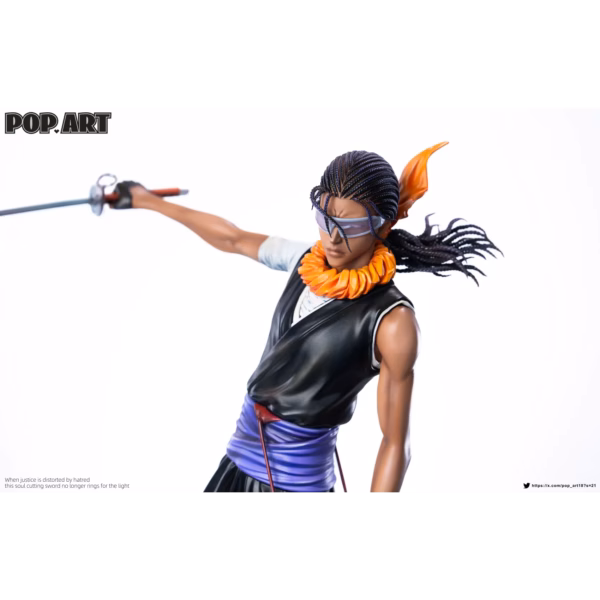 Bleach Pop Art Studio Kaname Tosen Resin Statue 2