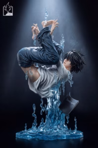 Death Note Palm Flame Studio L Lawliet Resin Statue