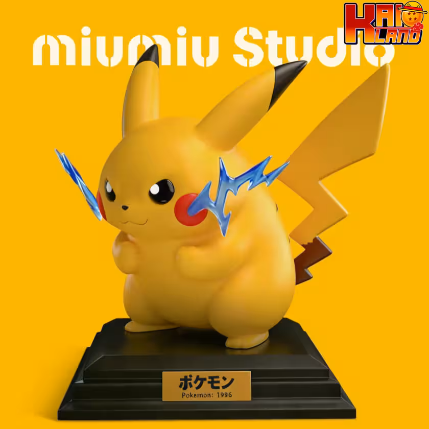 Pokemon Miu Miu Studio Pikachu V2 Resin Statue