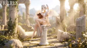 Frieren Beyond Journeys End Eve Studio Angel Frieren Resin Statue