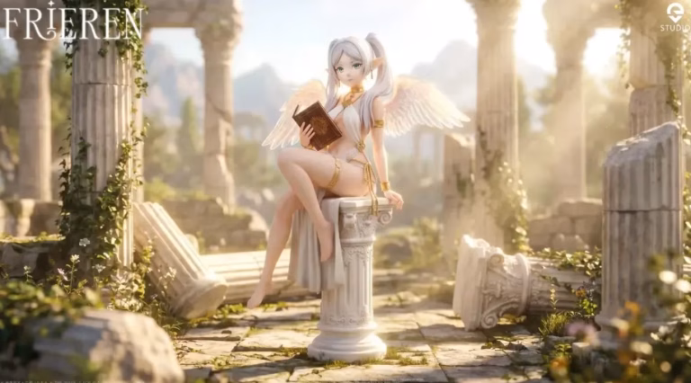 Frieren Beyond Journeys End Eve Studio Angel Frieren Resin Statue