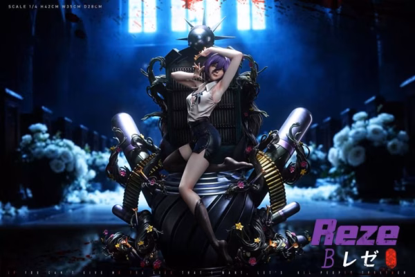 Chainsaw Man TY Studio Reze Resin Statue 2