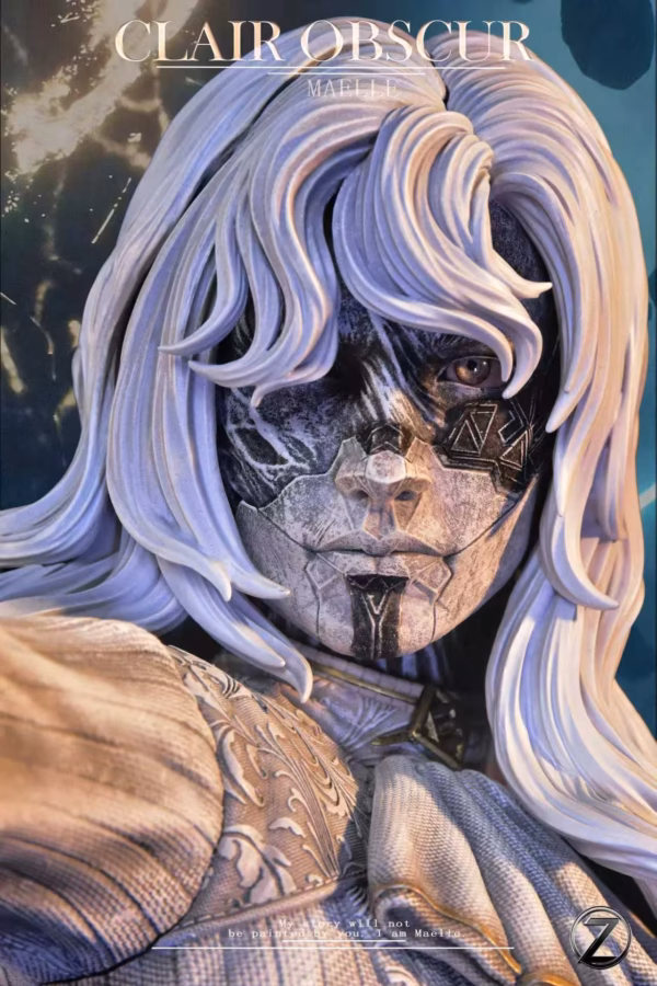 Clair Obscur Expedition 33 Thunder Z Studio Maelle x Alicia Resin Statue 3