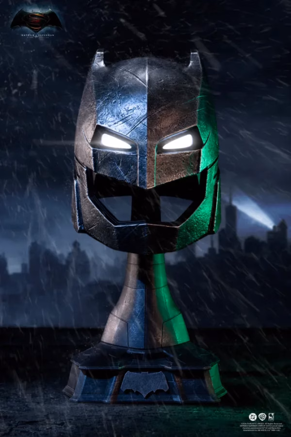 DC Purearts Studio Batman v Superman Dawn of Justice Armored Batman helmet Licensed Resin Statue 1