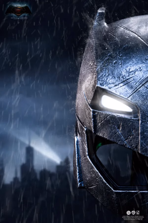 DC Purearts Studio Batman v Superman Dawn of Justice Armored Batman helmet Licensed Resin Statue 4