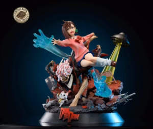 Dandadan Spellbook Collectibles Momo Ayase X Okarun Resin Statue