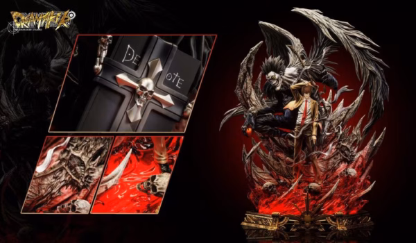 Death Note Dreammaker Studio Light Yagami X Ryuk Resin Statue 2