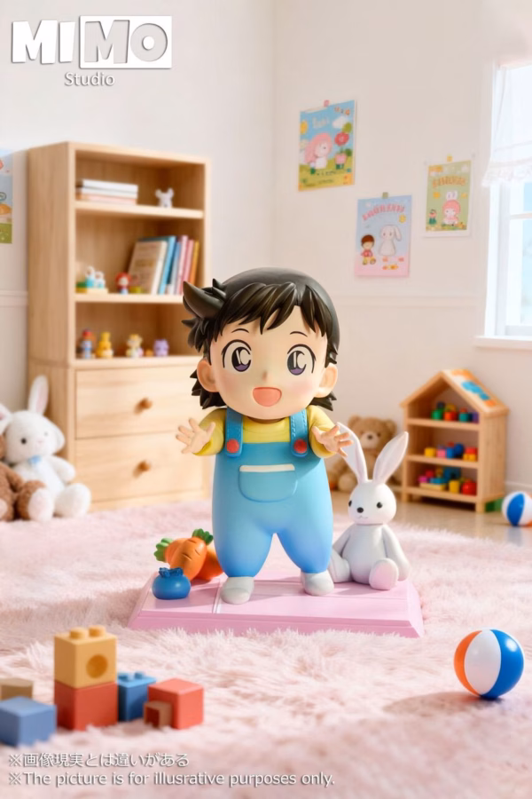 Detective Conan Mimo Studio Shinichi Kudo x Mouri Ran Childhood Resin Statue 3