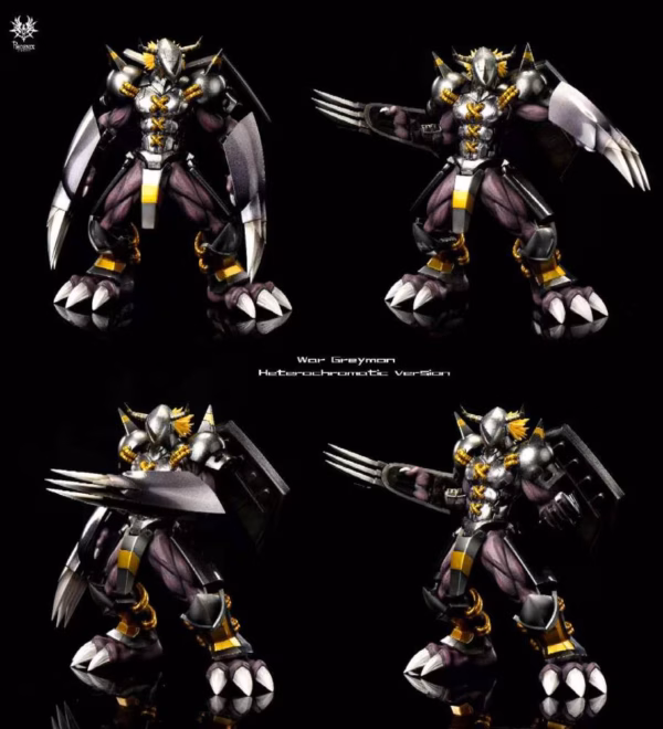 Digimon Phoenix Studio War Greymon Resin Statue 2