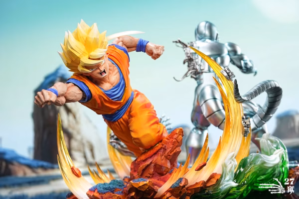 Dragon Ball 27 Abyss Goku vs Metal Cooler Resin Statue 2