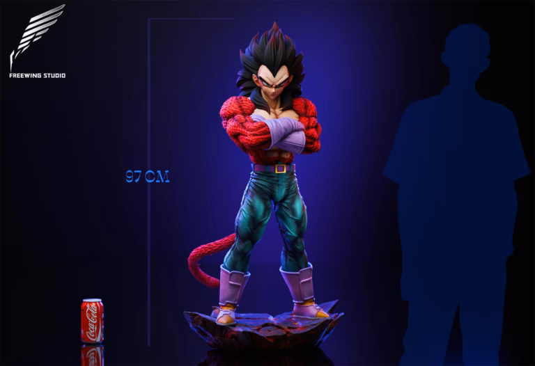 Dragon Ball Freewing Studio SS4 Vegeta Resin Statue