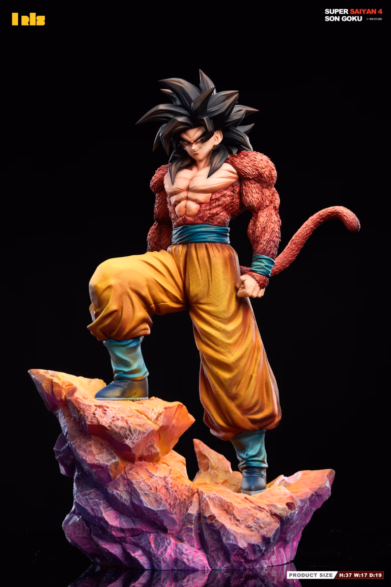 Dragon Ball IRIS Studio Super Saiyan 4 Goku Resin Statue