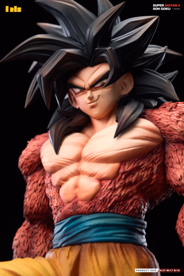 Dragon Ball IRIS Studio Super Saiyan 4 Goku Resin Statue 2
