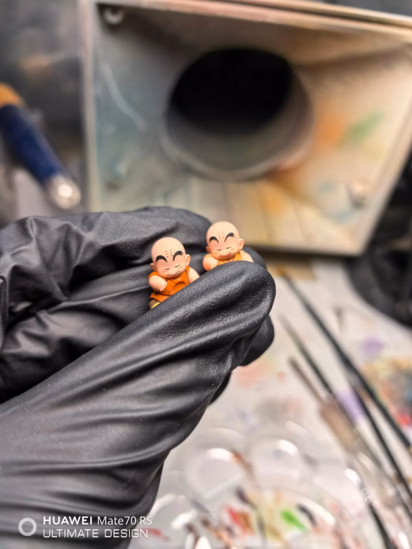 Dragon Ball Laofu Studio Goku And friends On Cloud Resin Statue 6