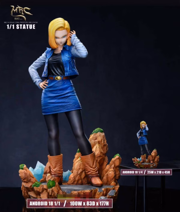 Dragon Ball MRC Studio Android 18 C18 Resin Statue 1