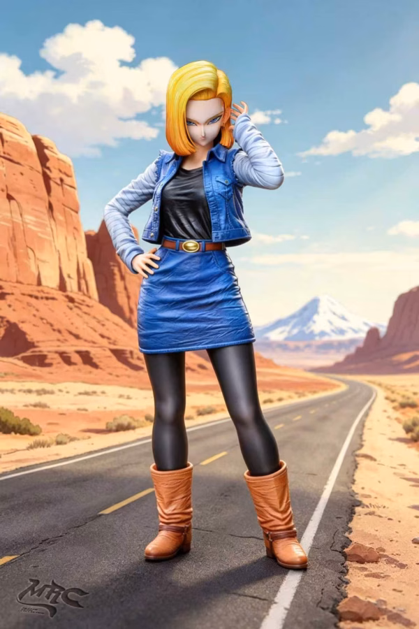 Dragon Ball MRC Studio Android 18 C18 Resin Statue 2