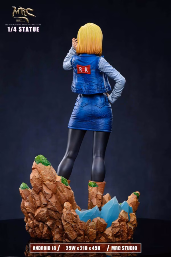 Dragon Ball MRC Studio Android 18 C18 Resin Statue 4