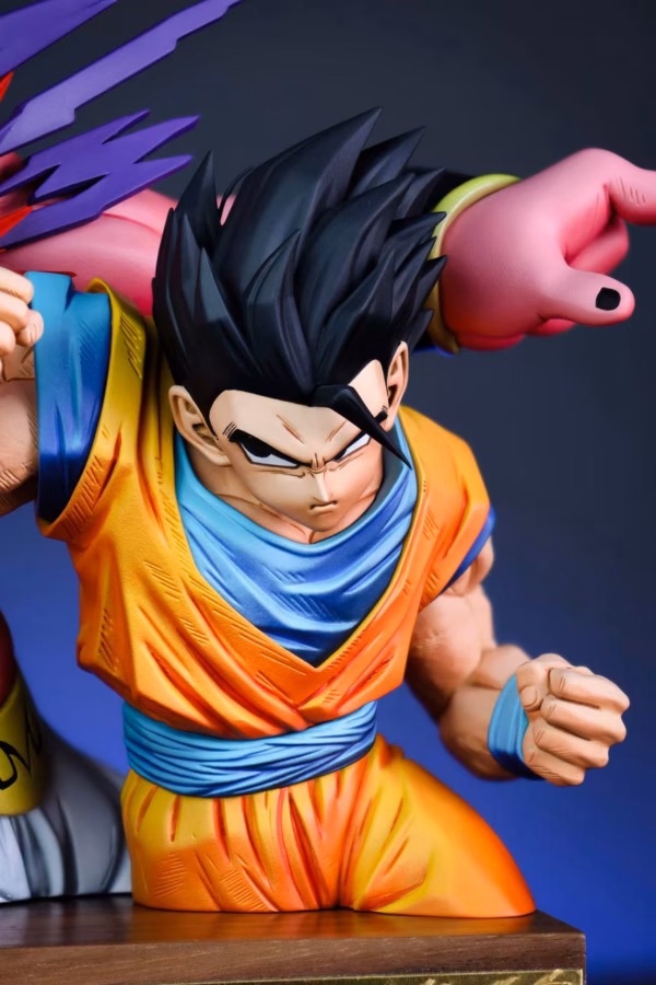 Dragon Ball War × Jackie Studio Mystic Gohan vs Majin Buu Resin Statue 4