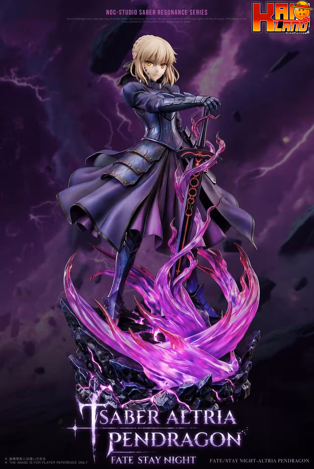 Fate Stay Night Noc Studio Alter Saber Black Saber Resin Statue