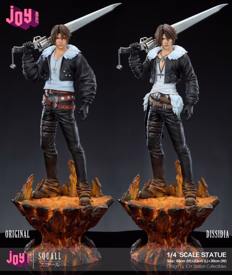Final Fantasy VIII Joy Station Squall Leonhart Resin Statue
