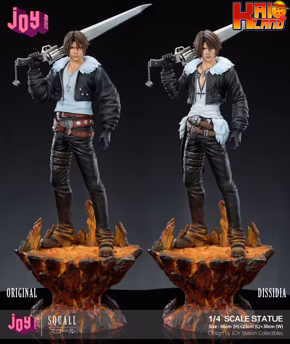 Final Fantasy VIII Joy Station Squall Leonhart Resin Statue