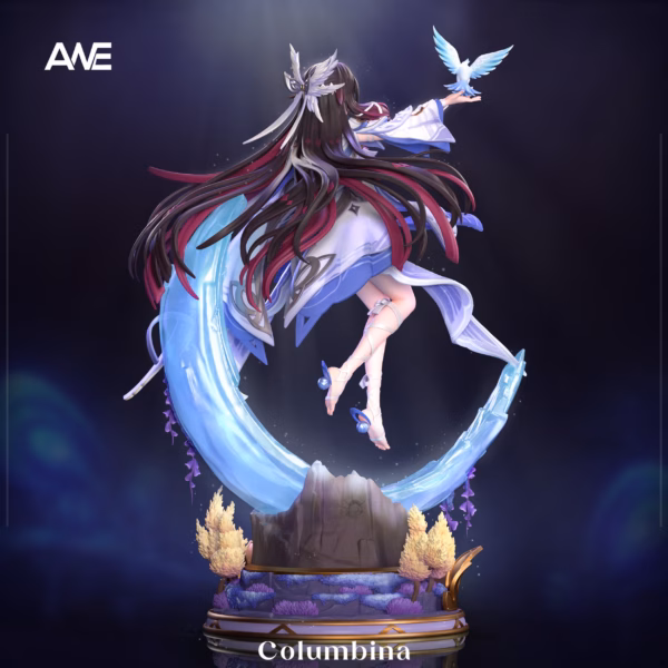 Genshin Impact ANE Studio Columbina Moon Girl Resin Statue 4
