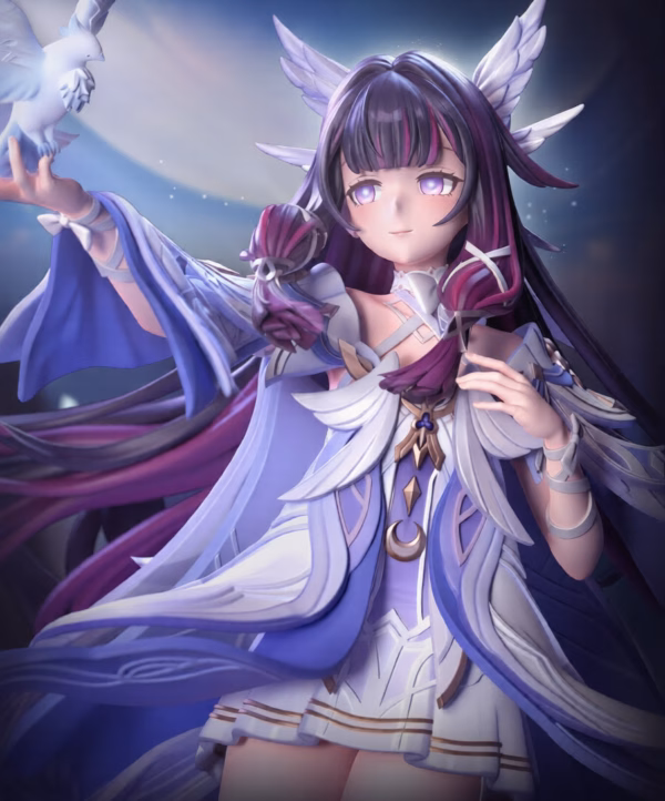 Genshin Impact ANE Studio Columbina Moon Girl Resin Statue 5