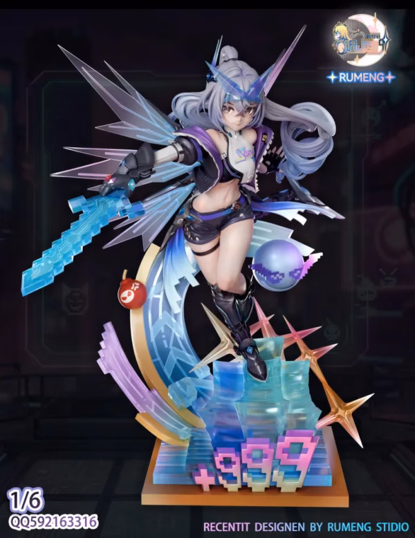 Honkai Star Rail RuMeng Studio Silver Wolf Lv 999 Resin Statue 1