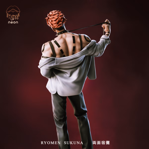 Jujutsu Kaisen Neon Studio Ryomen Sukuna Resin Statue 5