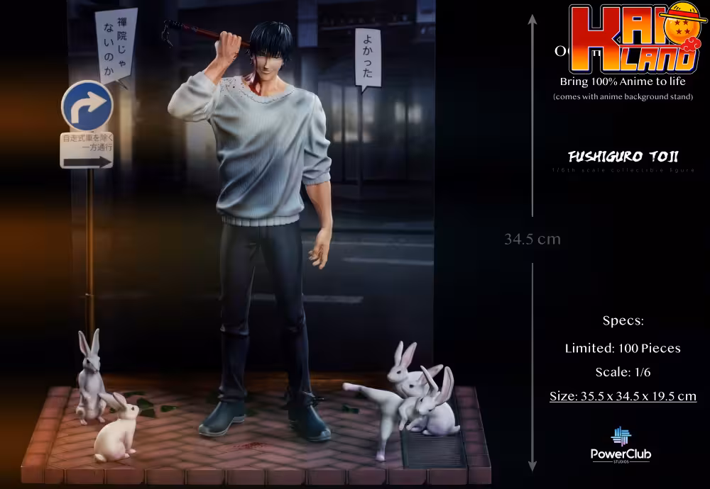 Jujutsu Kaisen PowerClub Studio Toji Fushiguro Resin Statue