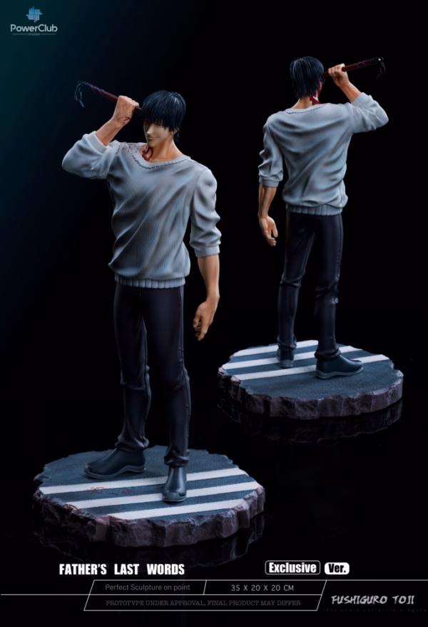 Jujutsu Kaisen PowerClub Studio Toji Fushiguro Resin Statue 4