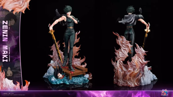 Jujutsu Kaisen YQY Studio Zenin Maki‌ Resin Statue 1