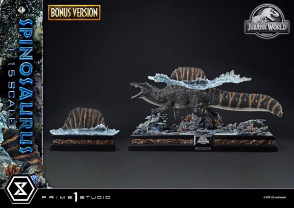 Jurassic World Rebirth Prime 1 Studio Spinosaurus Licensed Resin Statue 1